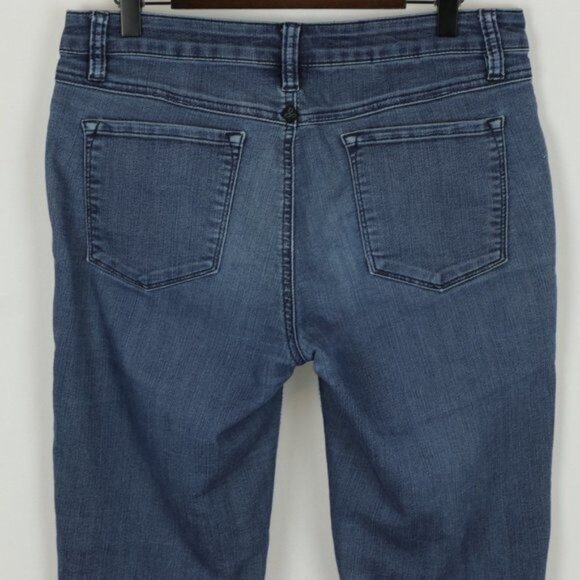 Prana Kayla Women's Size 6 Blue Mid Rise Stretch Skinny Jeans - Picture 4 of 9